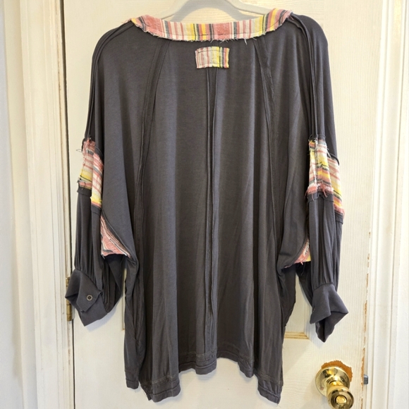 POL NWOT Womens Long Sleeve Oversized Top Medium - Picture 3 of 9